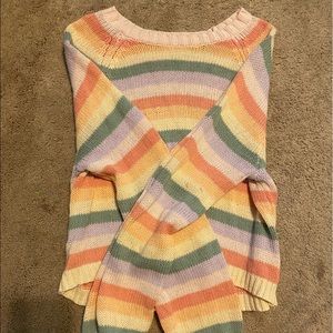 Hollister off the shoulder sweater